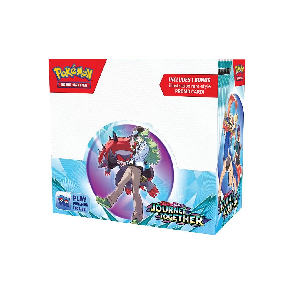 Pokémon TCG: Scarlet & Violet - Journey Together - Enhanced  Booster Box (36packs+1promo card)