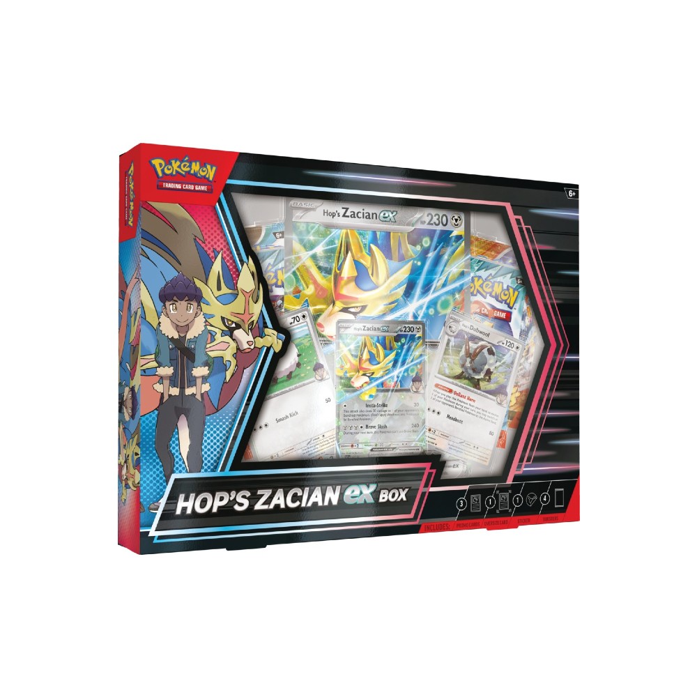 Pokémon TCG: Hop's Zacian ex Box