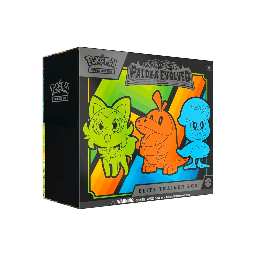 Pokémon TCG: Pokemon Scarlet & Violet  Paldea Evolved  Elite Trainer Box