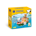 Snoopy Steam Boat Construction Set